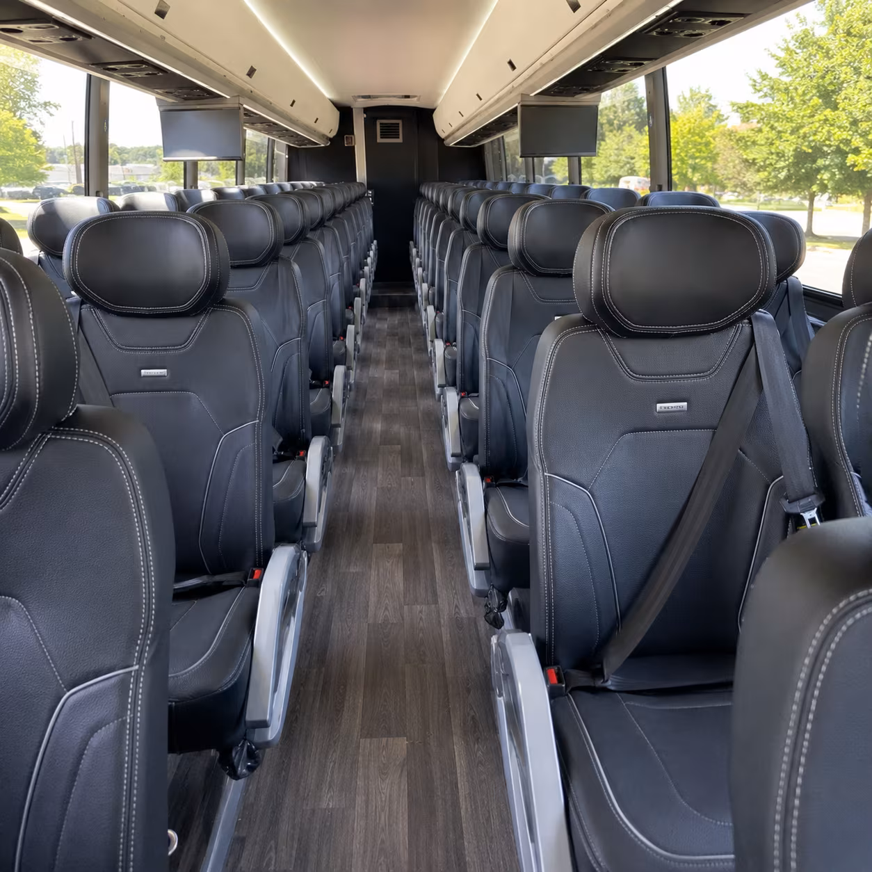 brentwood long distance charter bus rental