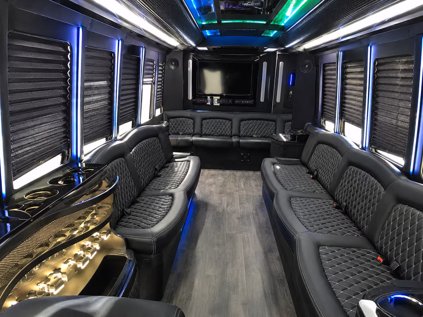 holiday party bus rental