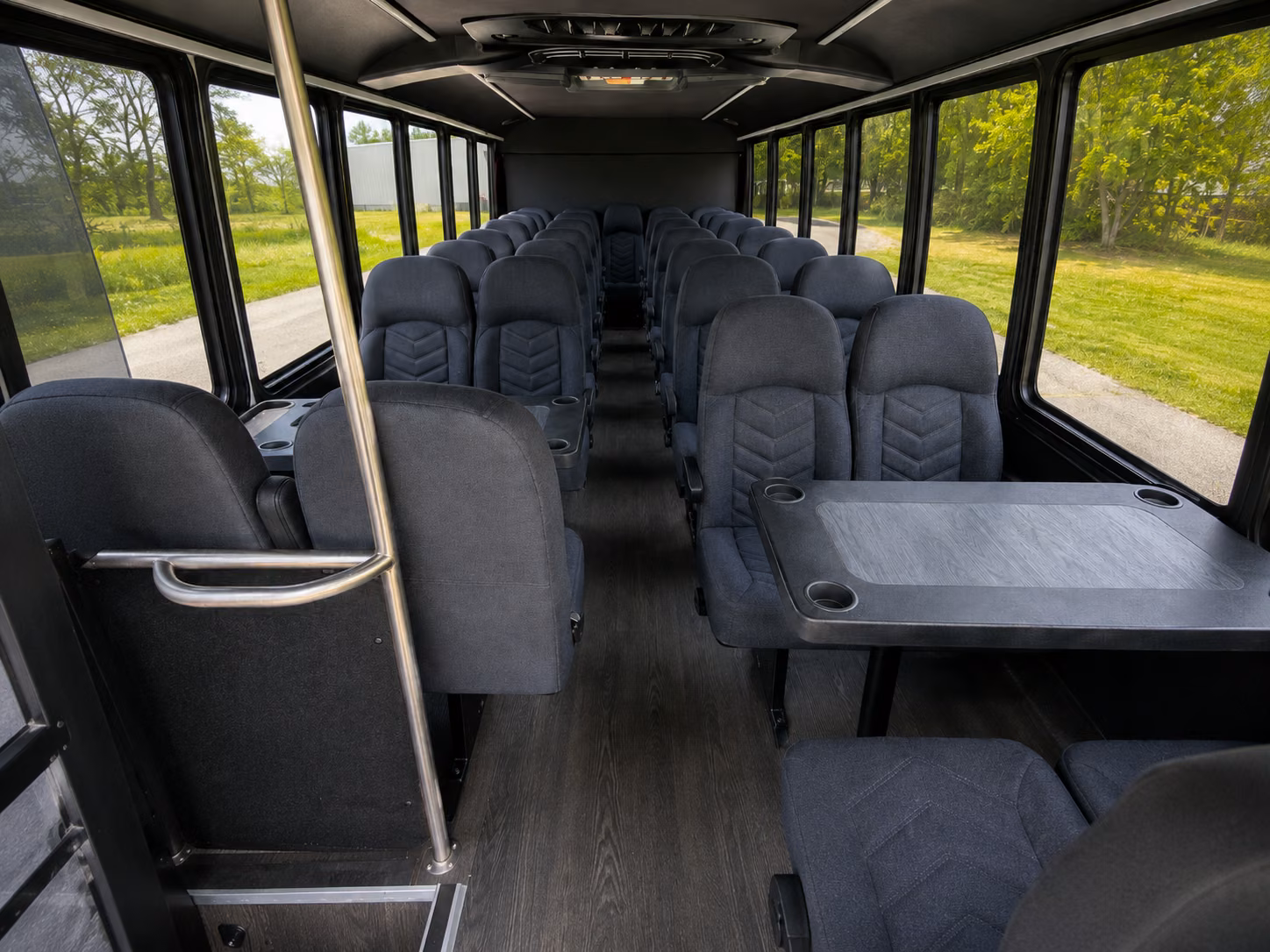 oakley wedding shuttle bus rentals in oakley