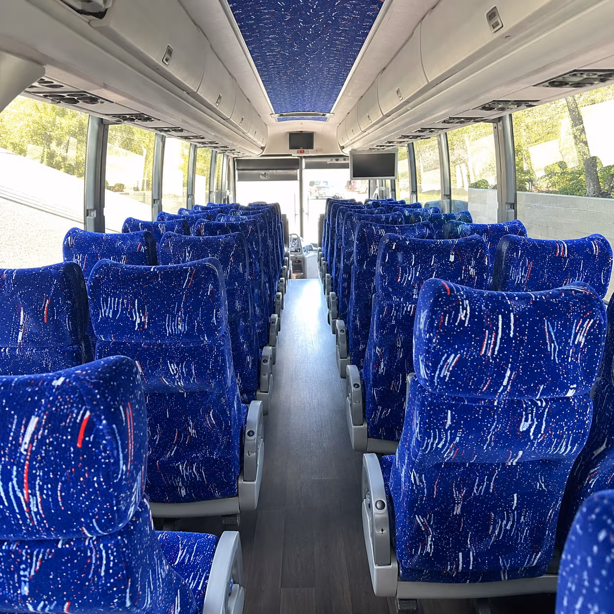 pittsburg charter bus interior