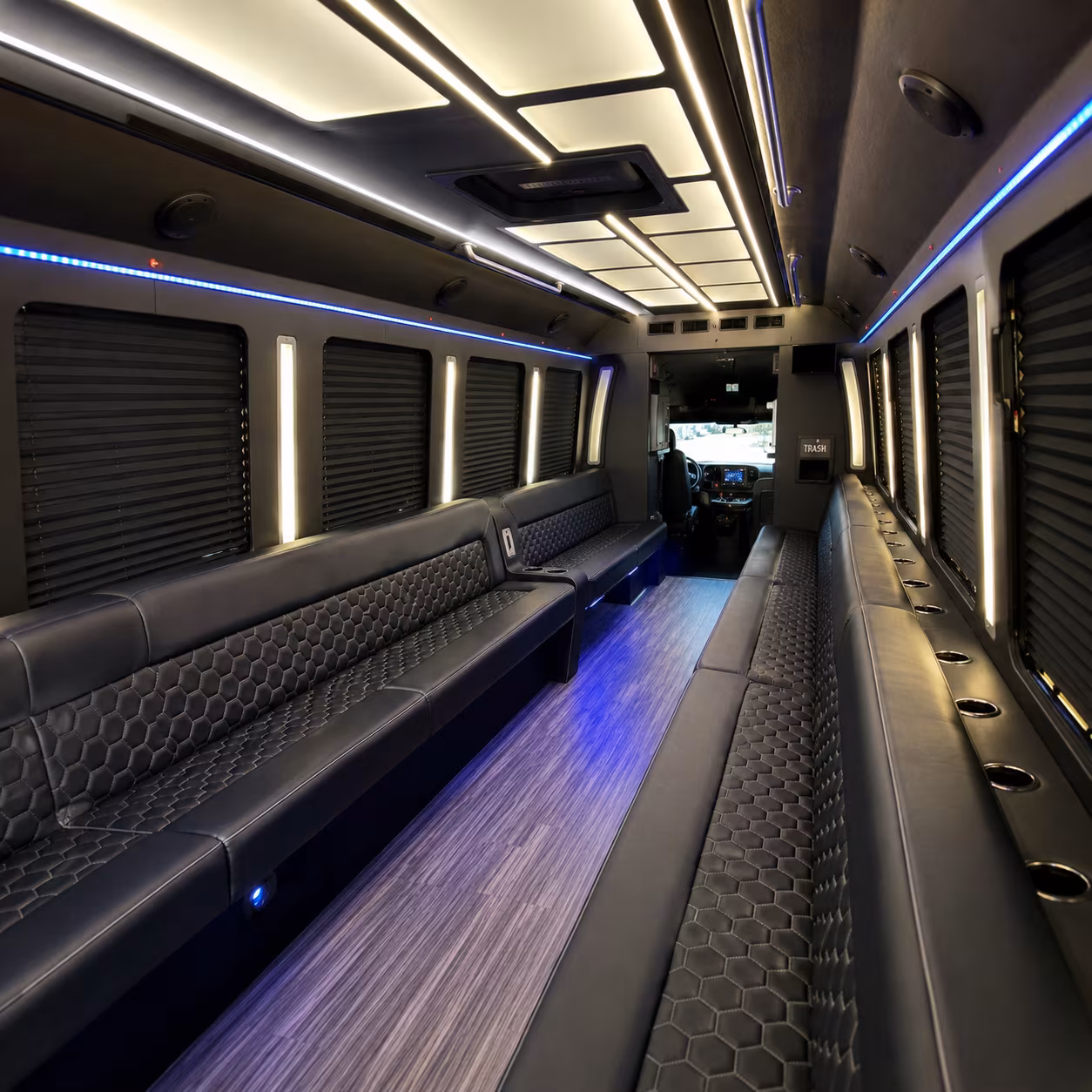 pittsburg party bus rentals inside